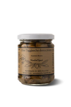 Olive taggiasche denocciolate sott’olio extra vergine d’oliva